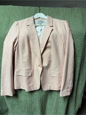 LOFT Women's Light Pink Tailored Blazer